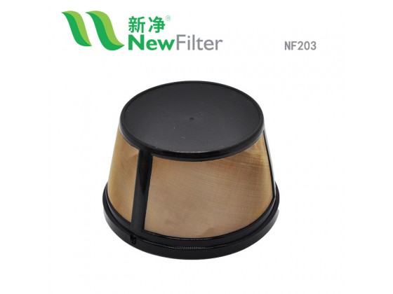 金色咖啡过滤网篮
